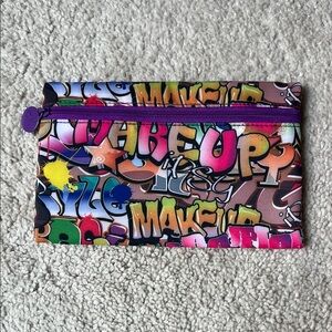 Colorful Graffiti Makeup Pouch